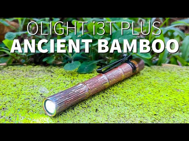 Olight i3T Plus - Ancient Bamboo - YouTube