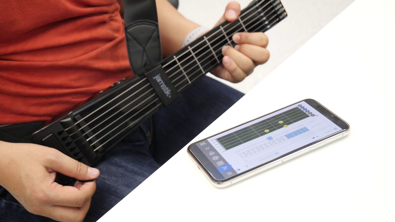 スマートギター「Jamstik+」をiPhoneとペアリングして演奏してみた