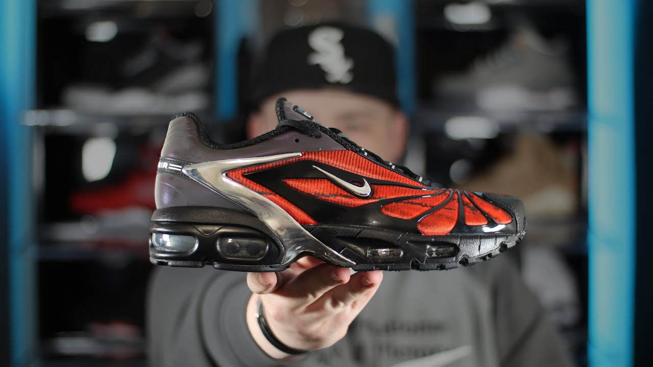 SKEPTA X Nike Air Max Tailwind V 'Bloody Chrome' Detailed Review