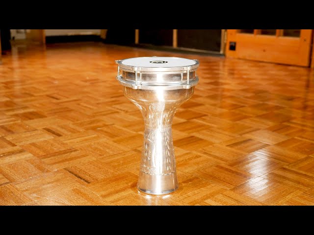 MEINL Percussion - Aluminium Darbuka, Hand Engraved - HE-114 - YouTube