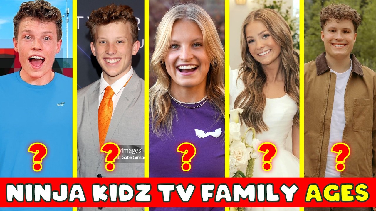 Ninja Kidz Tv Family (Real Names & Ages) 2026 - YouTube