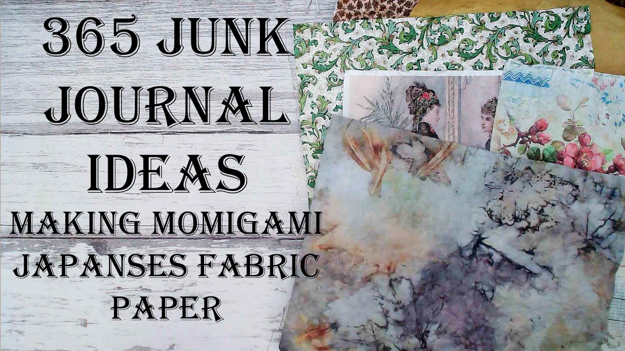 Day 70 of 365 Days of Junk Journal Ideas - How To Make Ephemera w