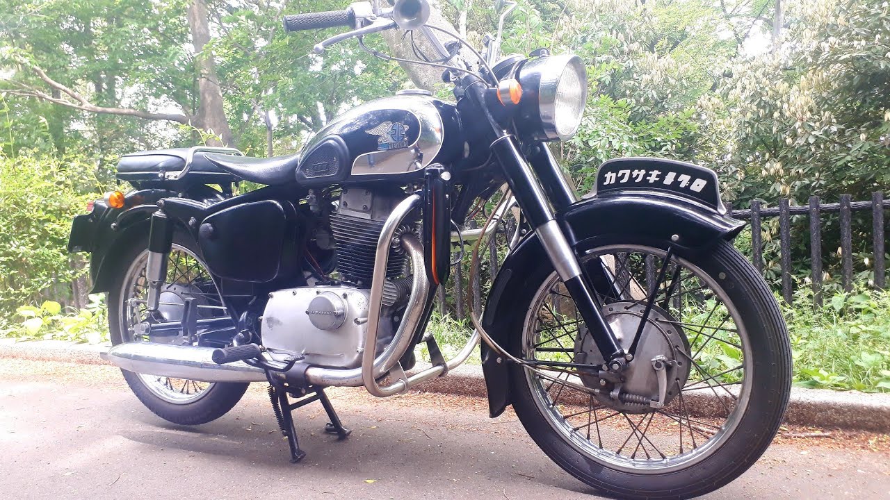 カワサキ250メグロSGの現在の仕様 Introducing the changed parts of