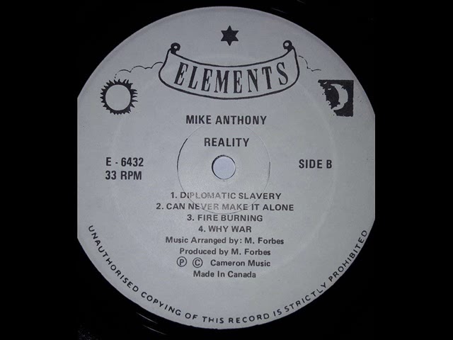 Mike Anthony - Fire Burning - YouTube