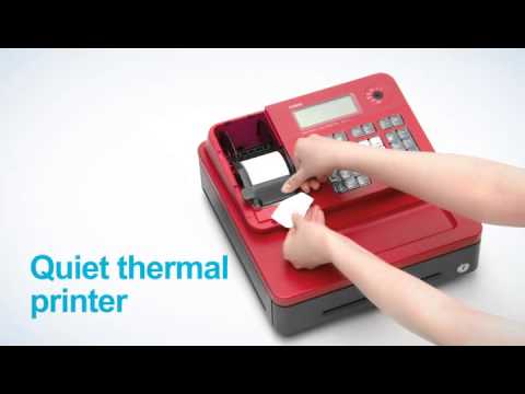 Casio SE-G1 Colorful POS Cash Register Machines - YouTube
