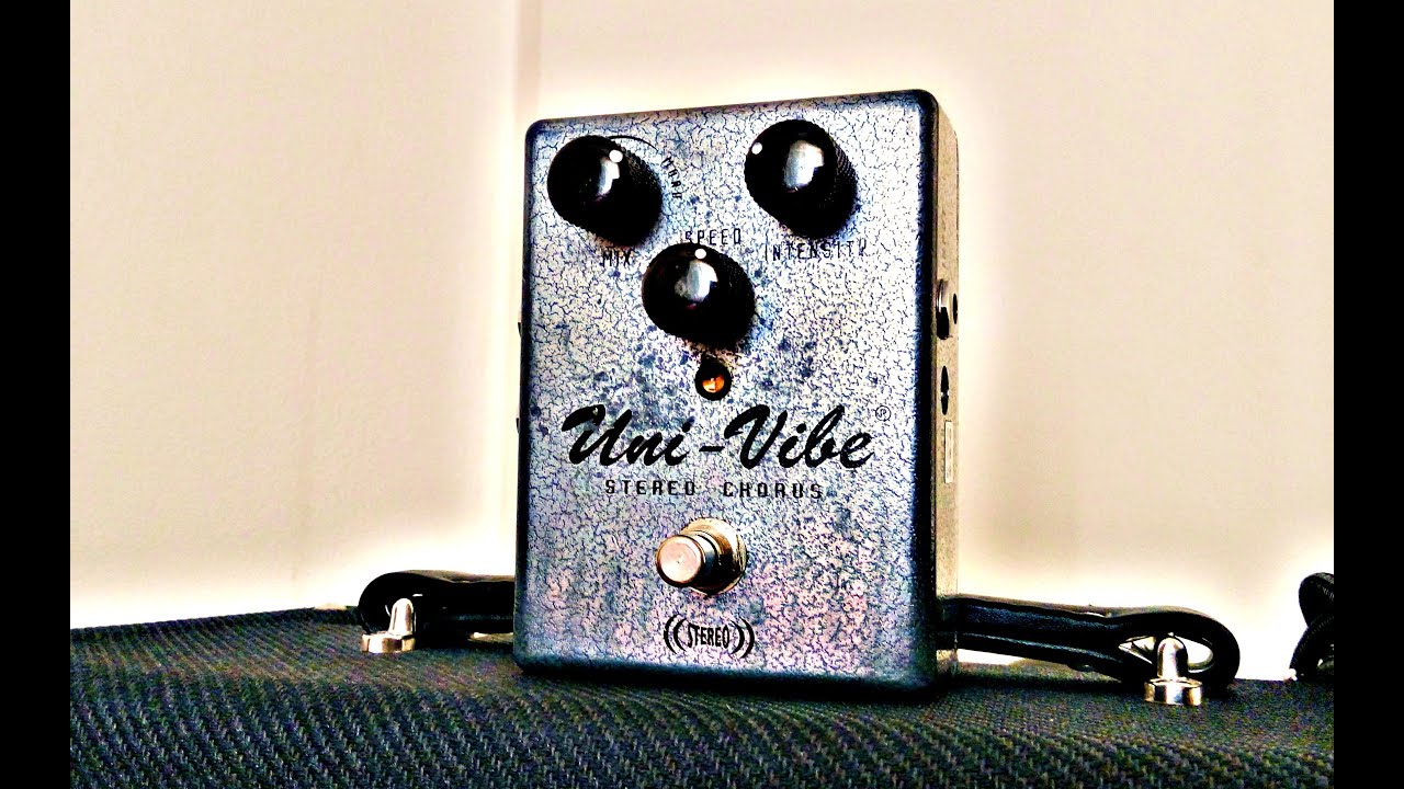 Dunlop Uni-Vibe Stereo Chorus (Stereo Record) - YouTube