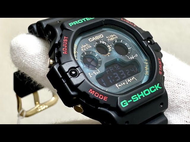 G【DW-5900FA-1JR】SHOCK - YouTube