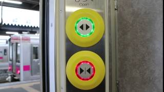 701系のドアの押しボタン更新 - YouTube