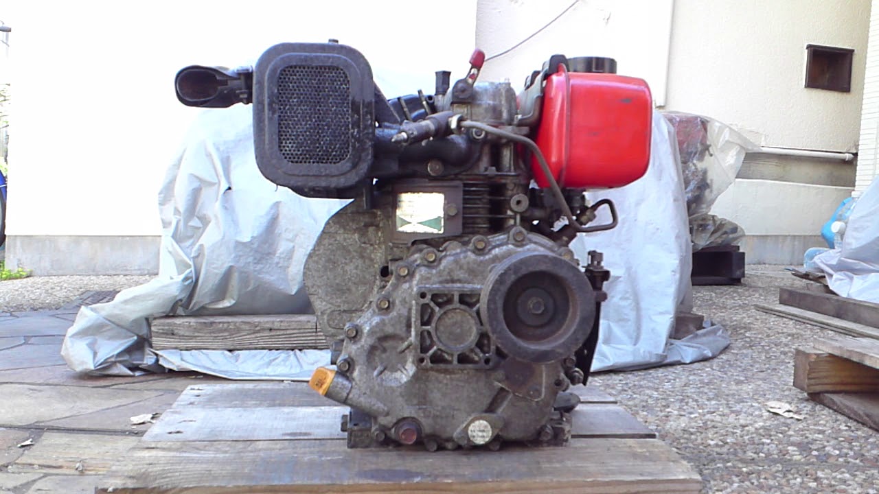 発動機「ヤンマーディーゼル L40型」（燃料噴射試験） Oil engine