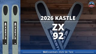2026 Kastle ZX 92 Skis | Alpine Skis | SkiEssentials
