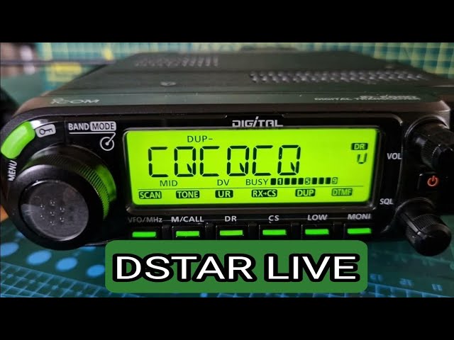 DSTAR LIVE - ICOM 880D - YouTube
