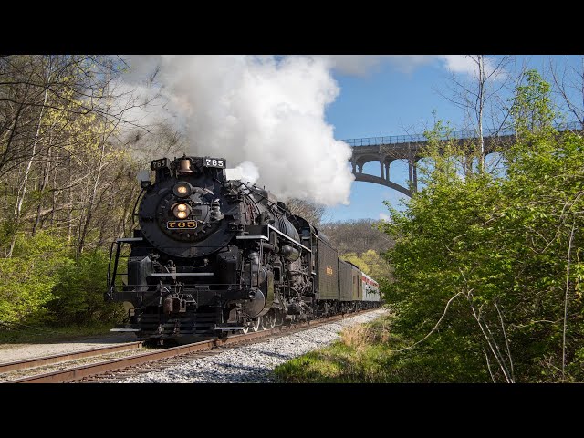 Nickel Plate Road 765: Steam in the Valley 2025 (4K) - YouTube