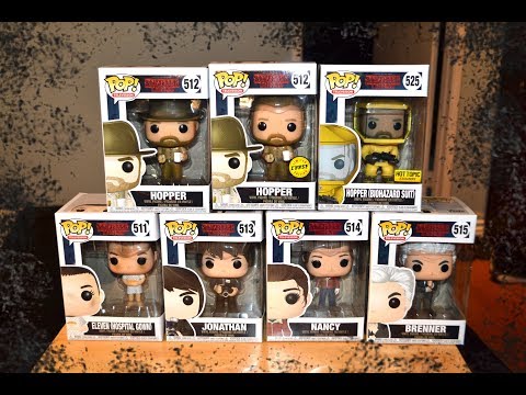STRANGER THINGS Funko Pop series 2 unboxing & review + Chase