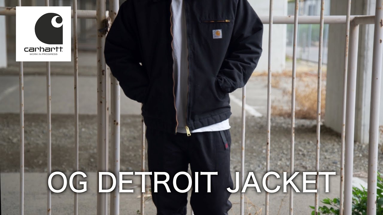 Carhartt WIP】OG Detroit Jacket Review - YouTube