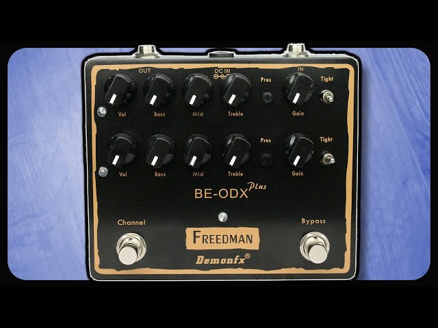 Boutique amp tones for £60?! Demon FX BE-ODX Plus - YouTube