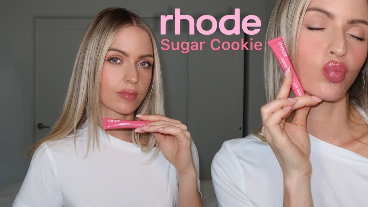 NEW! RHODE SKIN BY HAILEY BIEBER*SUGAR COOKIE*LIP PEPTIDE REVIEW