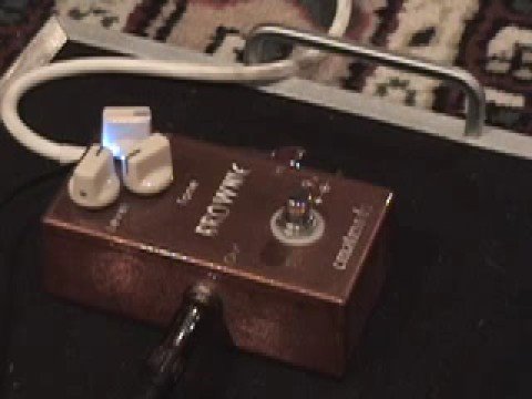 CMATMODS Brownie Overdrive guitar pedal demo - YouTube
