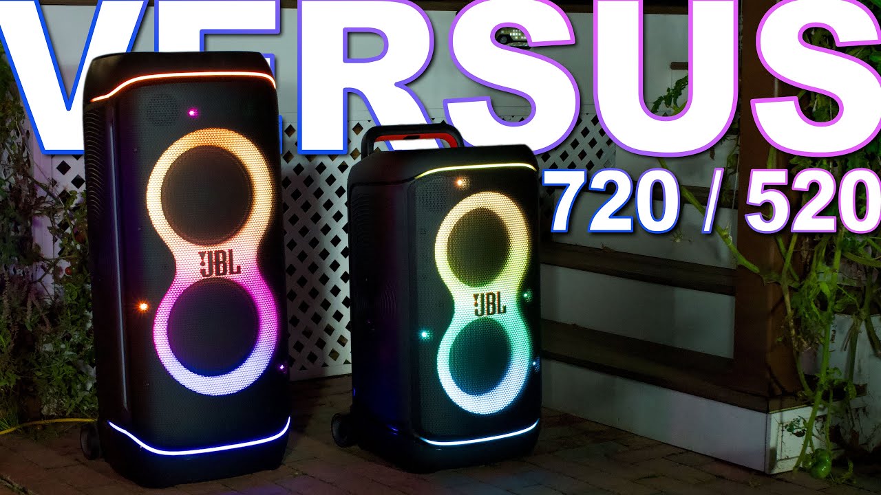 JBL Partybox 720 Vs JBL Partybox 520 - YouTube