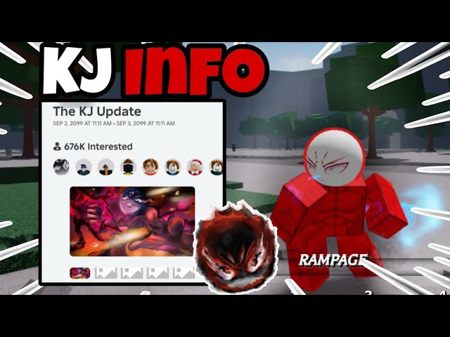 NEW FREE KJ UPDATE RELEASE INFORMATION!! | The Strongest