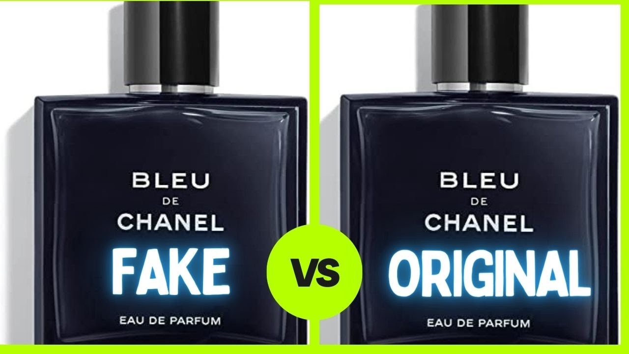 Fake Bleu De Chanel vs. Original Bleu De Chanel - YouTube