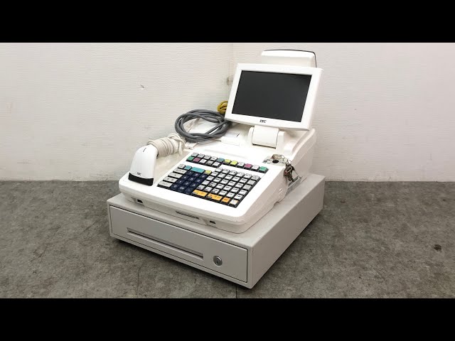 □東芝テック TEC システムレジスター MA-2055-V2-R 2019年製 タッチ