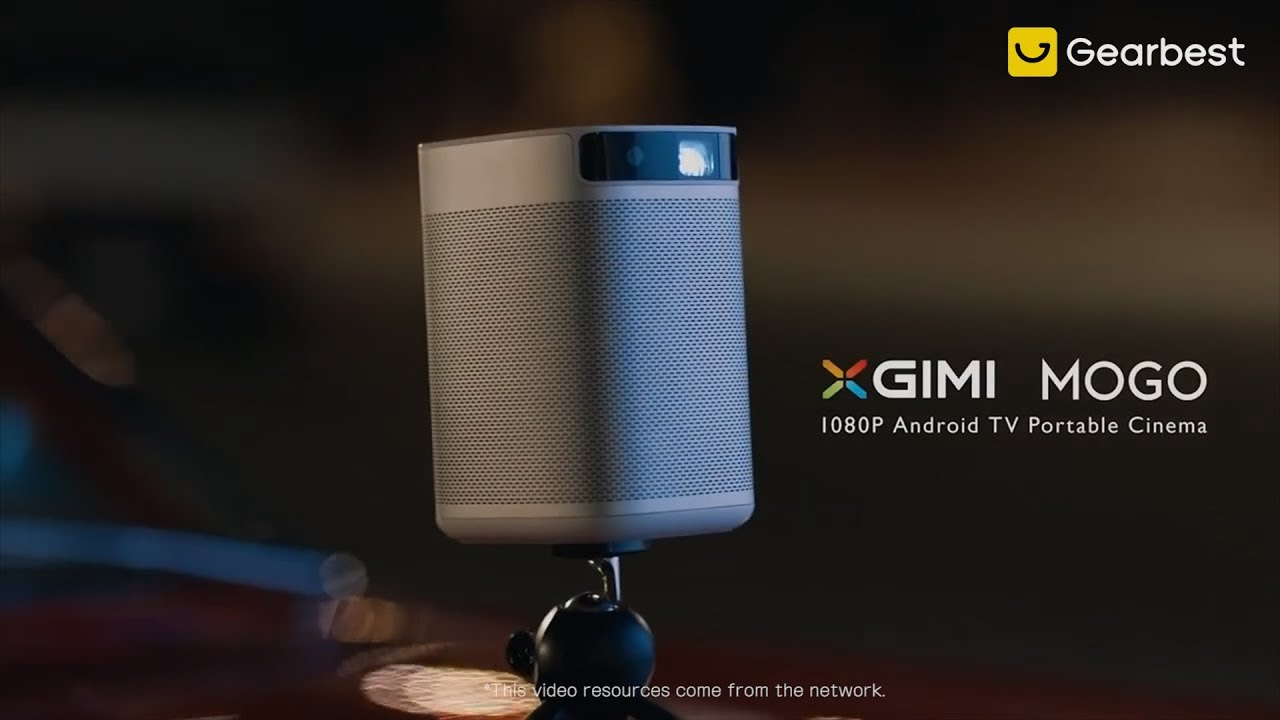 XGIMI XJ03W MOGO DLP 3D Projector - Gearbest.com - YouTube
