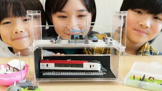 Let's make a railway diorama using things you have around you