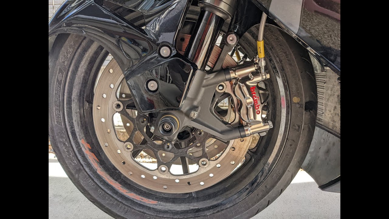 Hayabusa】新型ハヤブサのフロントキャリパー スズンボからブレンボへ
