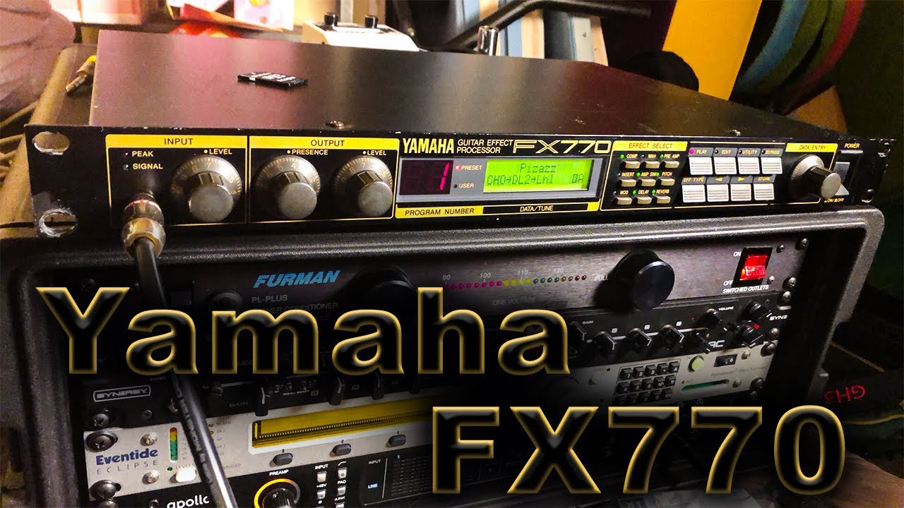 Yamaha FX770 Demo: Pretty much the entire thing. IN STEREO. - YouTube