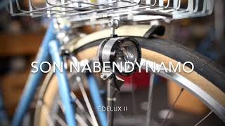 SON NABENDYNAMO* Edelux II upside down (black) - BLUE LUG GLOBAL