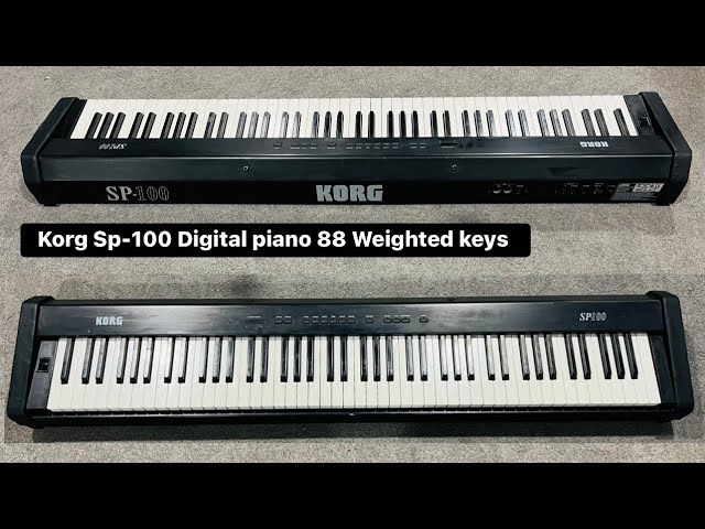Korg sp-100 Digital piano 88 Weighted keys( Wilsons music