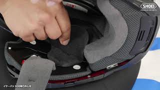 J-FORCE IV 内装セット｜オプション＆リペアパーツ｜ヘルメット SHOEI