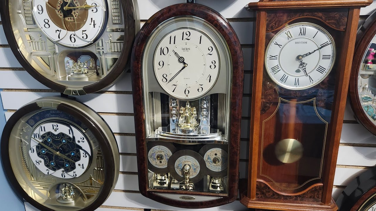 Small World Rhythm “Fantasy Dancing Hands” Musical Wall Clock