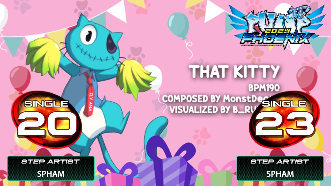 PUMP IT UP PHOENIX] That Kitty (댓키티) S13 & S17 | Update v2.10.0