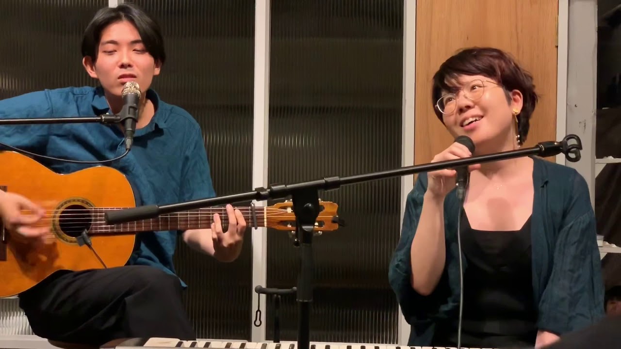 口うつしロマンス」中村佳穂 feat. 折坂悠太 at NAOT NARA in 2019.7.7