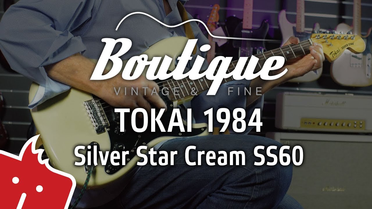 TOKAI 1984 Silver Star Cream SS60 - YouTube
