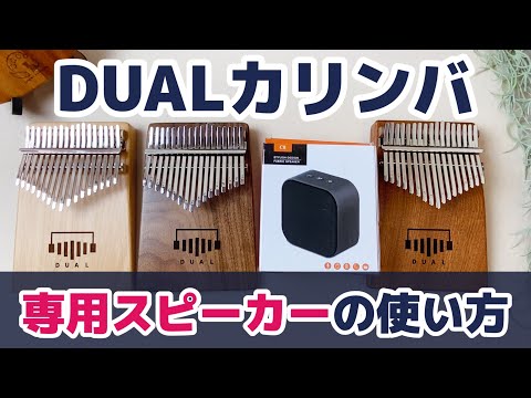 The DUAL Kalimba dedicated speaker is amazing! I tried playing and