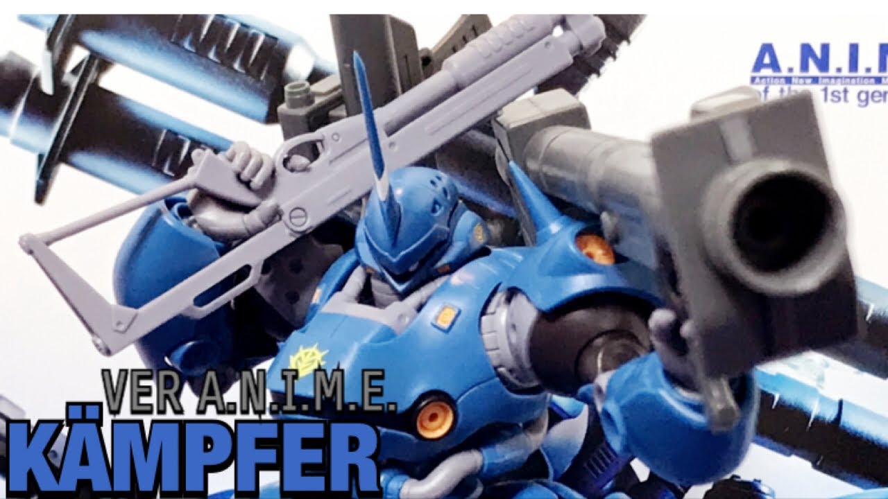 Robot Spirits MS-18E Kämpfer (ver. ANIME) Review - YouTube