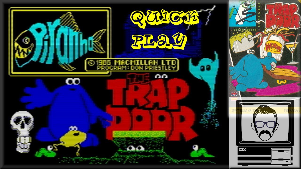 The Trapdoor ZX Spectrum Quick Play | Nostalgia Nerd - YouTube
