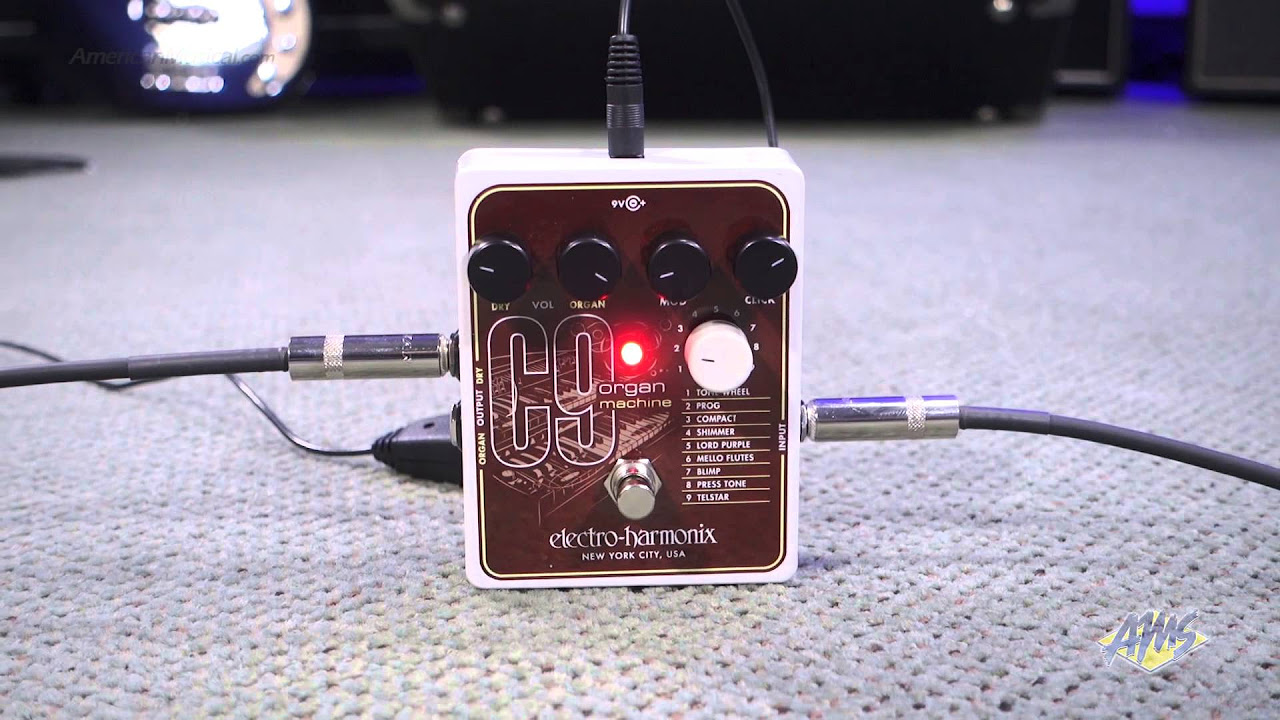 Electro Harmonix C9 Organ Machine - Electro Harmonix C9 - YouTube