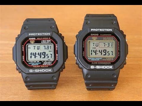 G-shock GW-5600j 腕時計 二次電池 交換方法 CTL1616 - YouTube