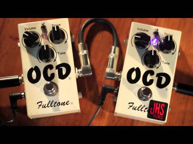 Fulltone OCD VS JHS Prescription mod comparison - YouTube