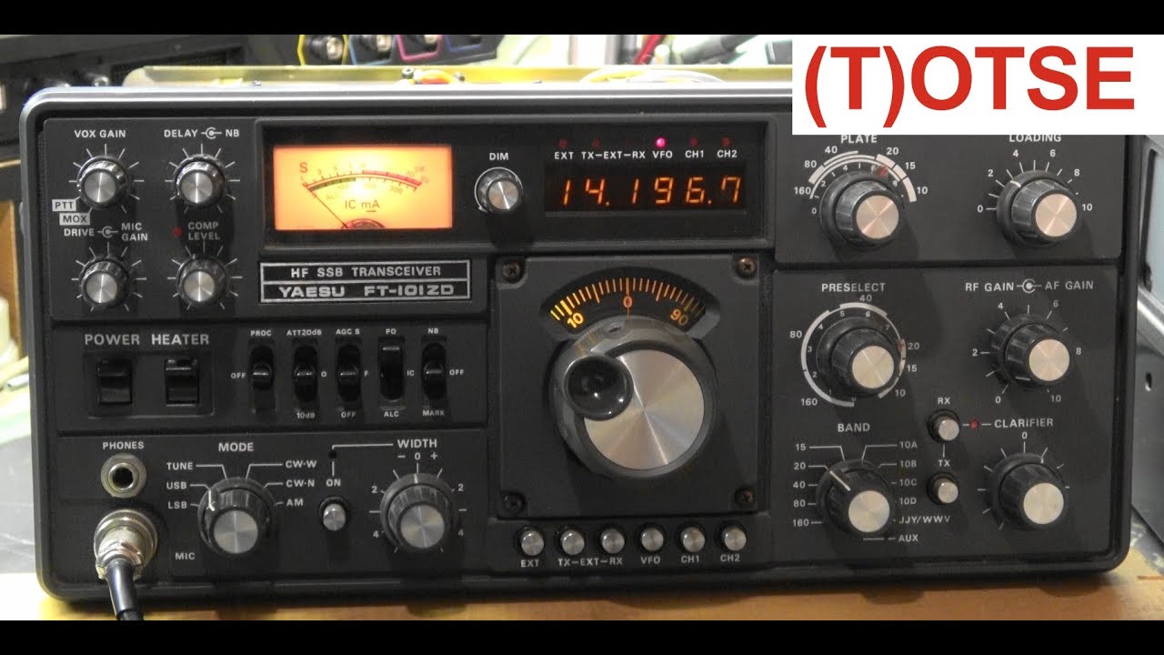141 Yaesu FT101ZD - YouTube