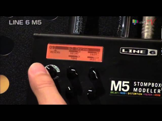 LINE 6 M5 STOMPBOX MODELER 新登場！ - YouTube