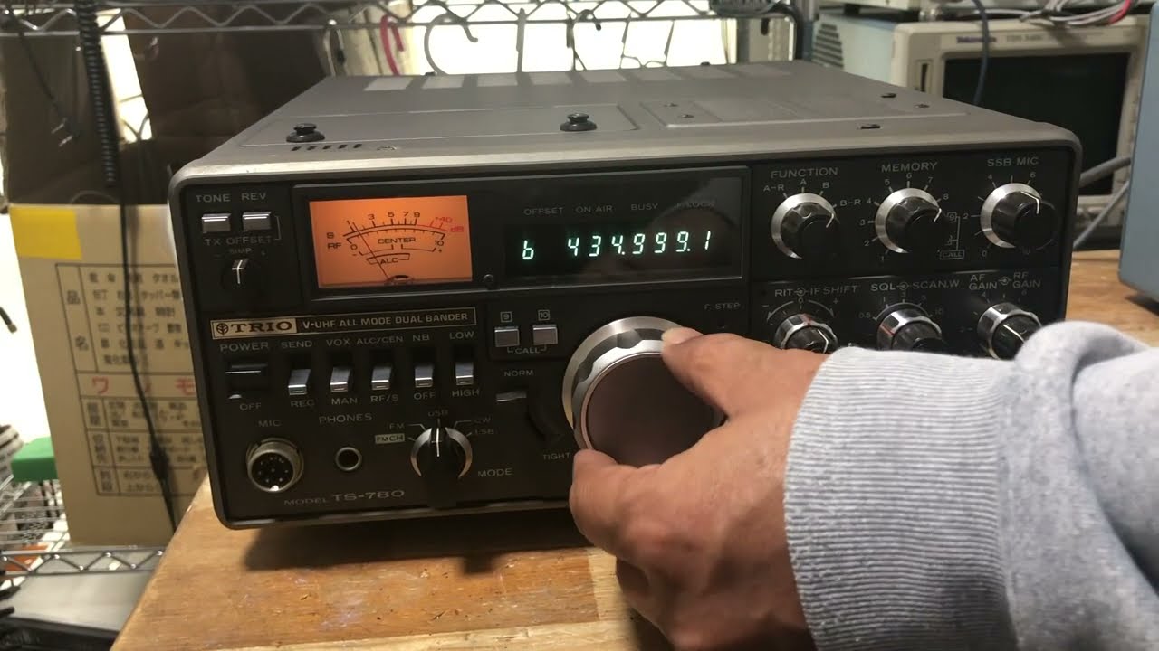 TS-780 repair completed [2021/05/20] - YouTube