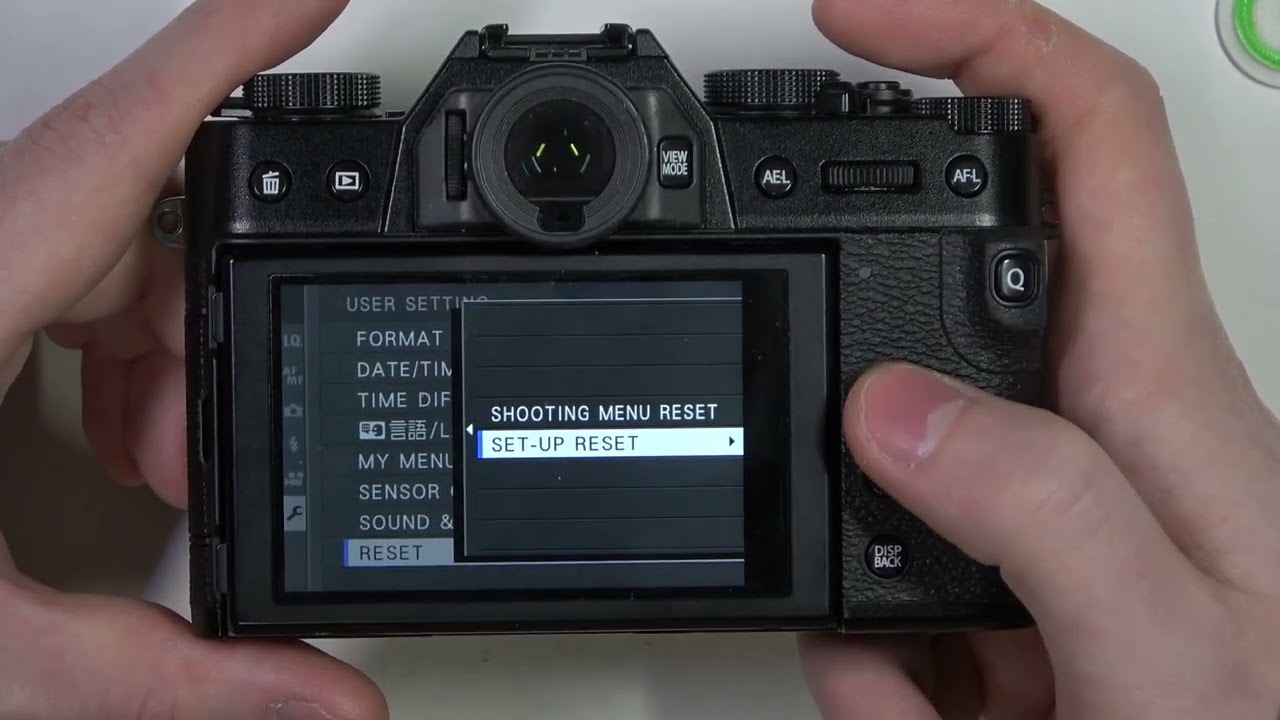 How To Reset Fujifilm X T30? - YouTube