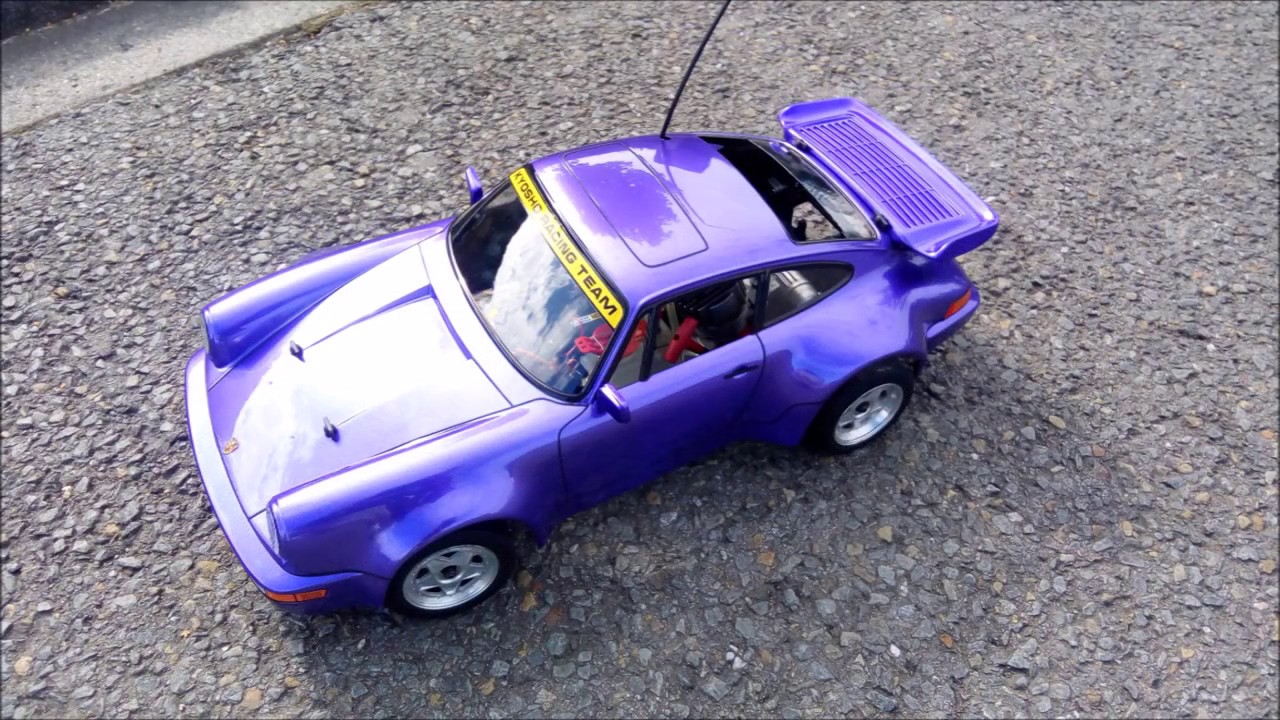 Kyosho (31318) 1/10 RC Super scale Porsche 911 Turbo GP Purple