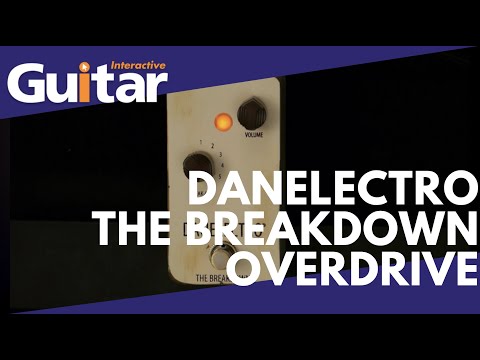 Danelectro The Breakdown Overdrive Pedal | Review - YouTube