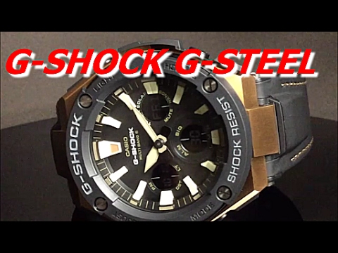 CASIO G-STEEL カシオGショックGスチール 電波ソーラー時計 GST-W120L