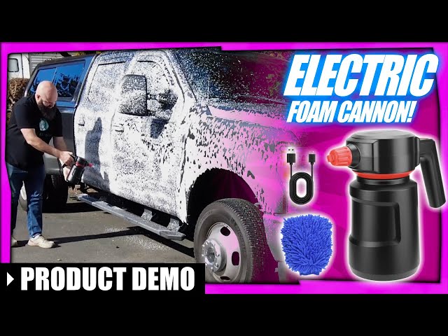 Detailer's Secret: Affordable electric foam cannon - YouTube
